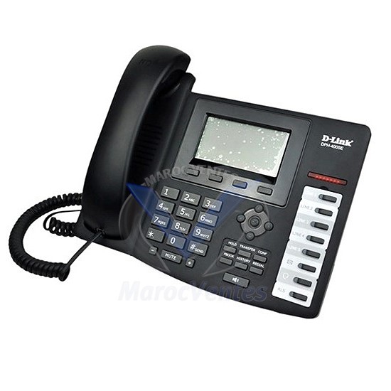 SIP  Business IP Phone with 1 * 10/100Mbps PoE port  LCD display DPH-400SE/B/F3