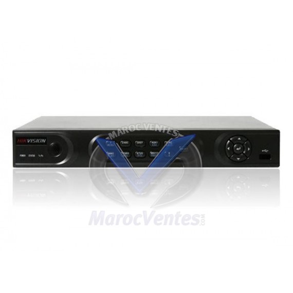 Enregistreur vidéo numérique hybride 500GB avec 4 canaux analogiques et 2 canaux IP 500 Go DS-7604HI-S