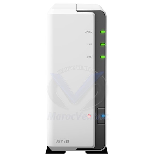 CPU 800 Mhz  256 Mo Ram  1 LAN Gigabit  2 USB 2.0  Synology DS115J