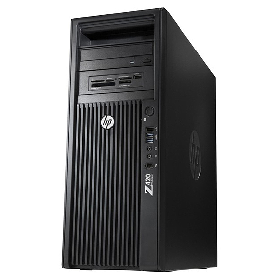 HP Z420 Works E5-1603 2*500GB8GB Win7 Win8 Pr64 3/3/3 Wty