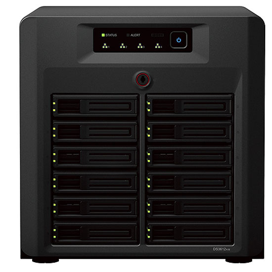 DiskStation Barebone Serveur NAS 12 Baies Hautes Performances Extensible
