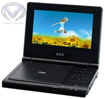 Lecteur DVD portable avec écran TFT 7"