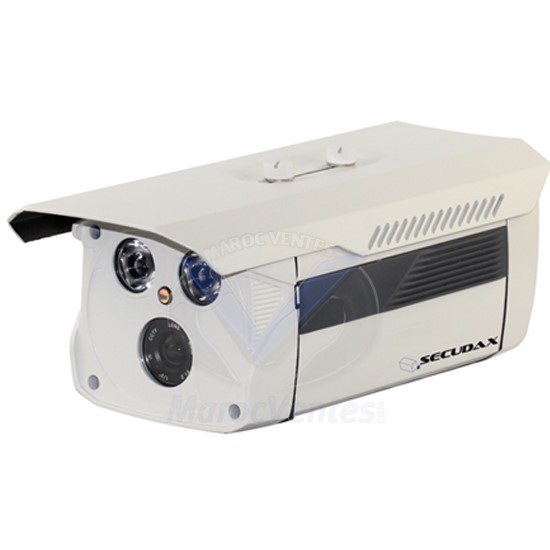 Caméra étanche IR 40m, haute résolution, lumière LED et Laser rouge DX-LS40-500