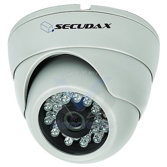 Caméra Dôme Plastique IR 20m 700TVL DX-MD-700