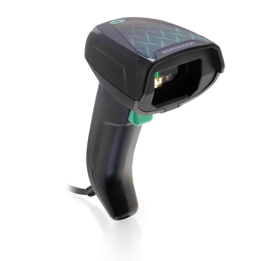 Gryphon I GD4620 - 2D - Haute Densité - Capteur Unique - USB - Noir (scanner seul)