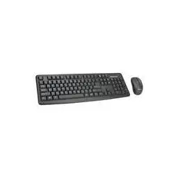 Clavier et Souris Sans Fil Dell KM636 - AZERTY - Blanc