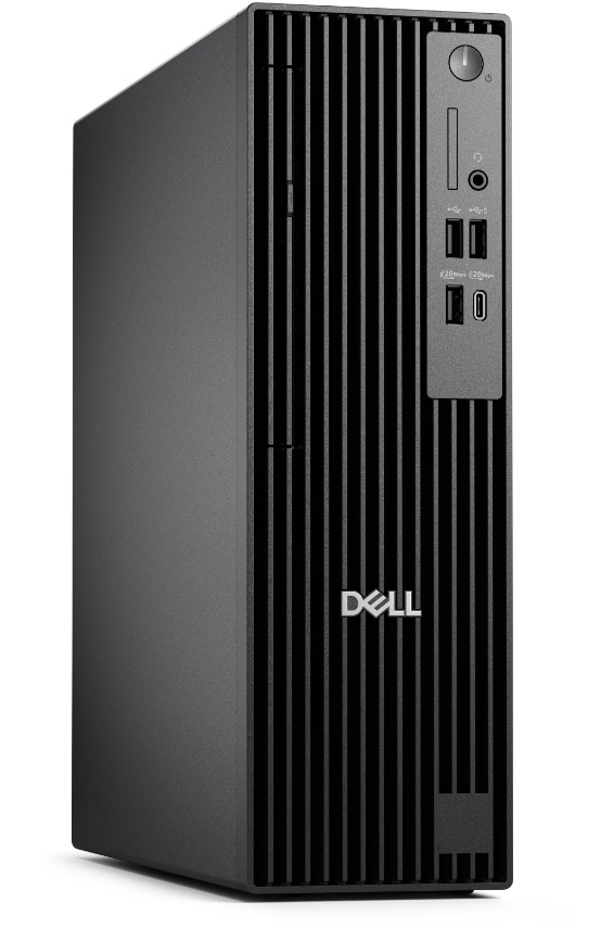 DELL Pro Slim QCS1250 Intel ULTRA 5-235 (14 Cores/24MB/14T/3.5GHz to 5,0GHz/65W) 8GB (1x8GB) DDR5  5600 MT/s,  512GB ssd M.2 2280, Dell Optical Mouse-MS116 Dell Multimedia Keyboard-KB216; 4* USB-A 2.0 (480 Mbit/s), 3* USB-A 3.2 Gen 1, USB-C 3.2 Gen 1, Dis