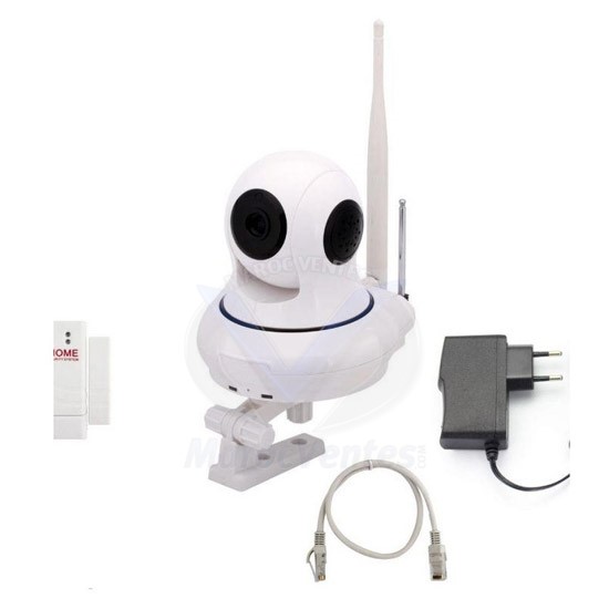 Baby-phone et Caméra de Sécurité avec Alarme E+ IS500