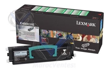 Cartouche de toner LRP LongueDurée pr Lexmark E450, 11000 P