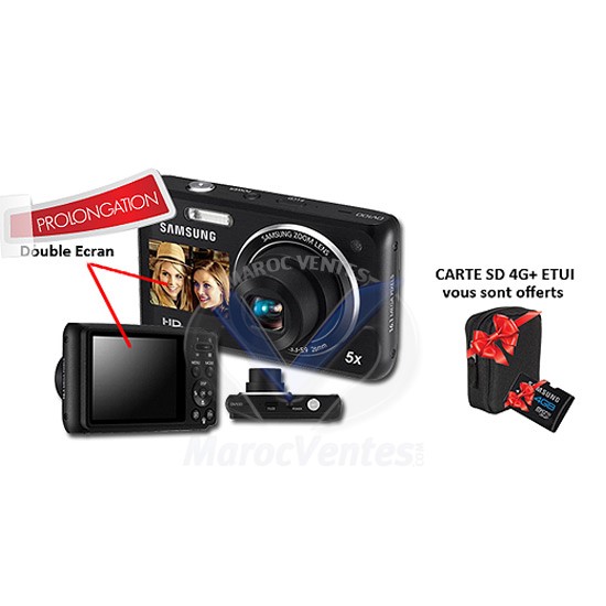 Appareil Photo DV10016MP,Ecran LCD 2,7 P,5X Zoom EC-DV100ZDDBME