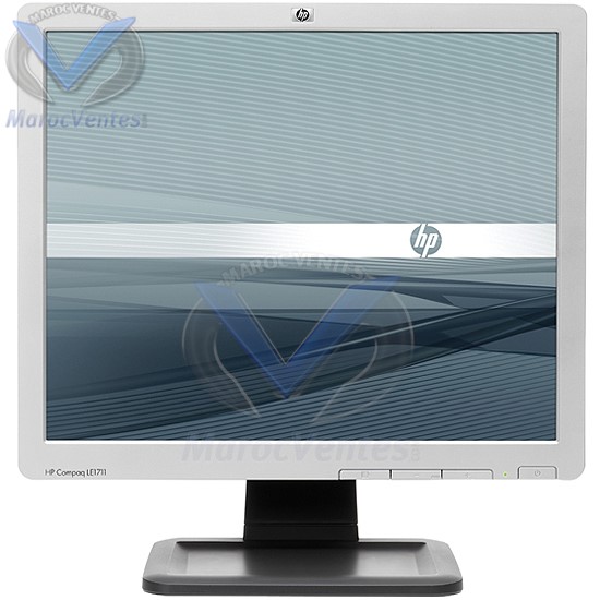HP COMPAQ LE1711 17" Rfrbd LCD Monitor, VGA cable,-HP COMPAQ LE1711 17" Rfrbd LCD Monitor, VGA cable,