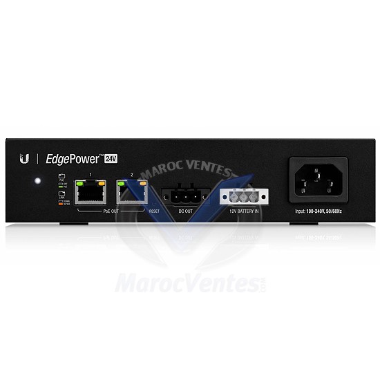 EDGEPOWER DC POWER SUPPLY WITH UPS AND POE PSU EP-24V-72W-EU