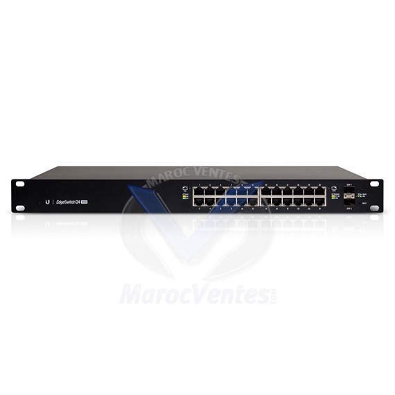 Switch 24 ports 10/100/1000 PoE+ avec 2 ports SFP ES-24-500W