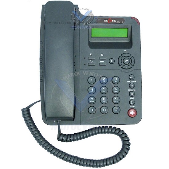 Téléphone IP avec POE + 2 comptes SIP ES220