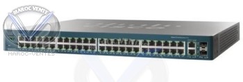 Switch 48 ports 10/100 Mbps Administrable niveau 2 + 4 ports 10/100/1000 Mbps ESW-520-48-K9
