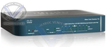 Switch 8 ports 10/100/100 Mbps Administrable 1 port 10/100/1000 Mbps PoE ESW-540-8P-K9