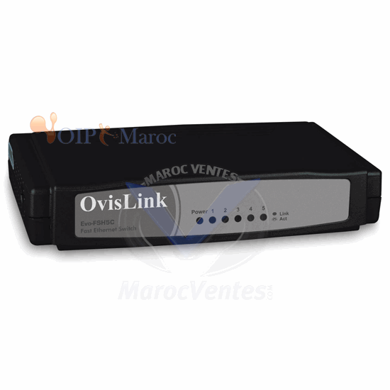 Fast Switch 10/100 8 Ports Auto-MDI/MDIX EVO-FSH8C