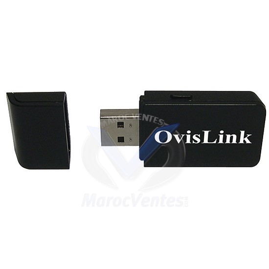 Adaptateur USB Wireless-N à 300 Mbps. Compatible avec 802.11b, 802.11g et 802.11n EVO-W302USB