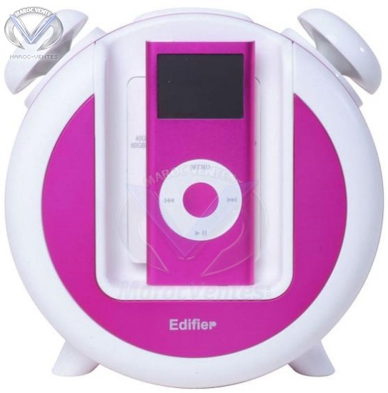 Réveil matin iF200plus audio system rose 