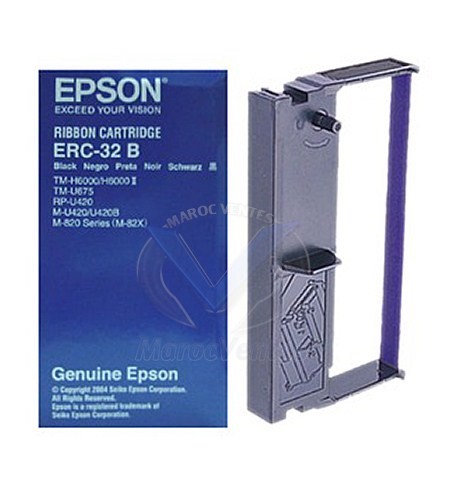 EPSON Ruban N M-280,285,TM-U675,TM-H6000 (ERC-32B) C43S015371