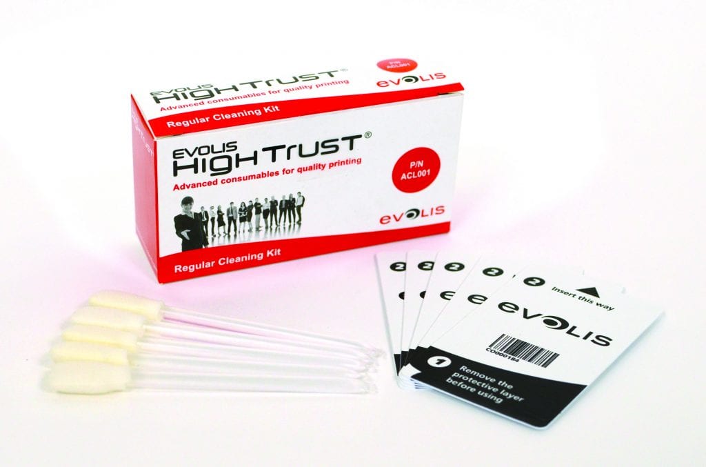 Kit de nettoyage régulier Evolis ACL001 ACL001