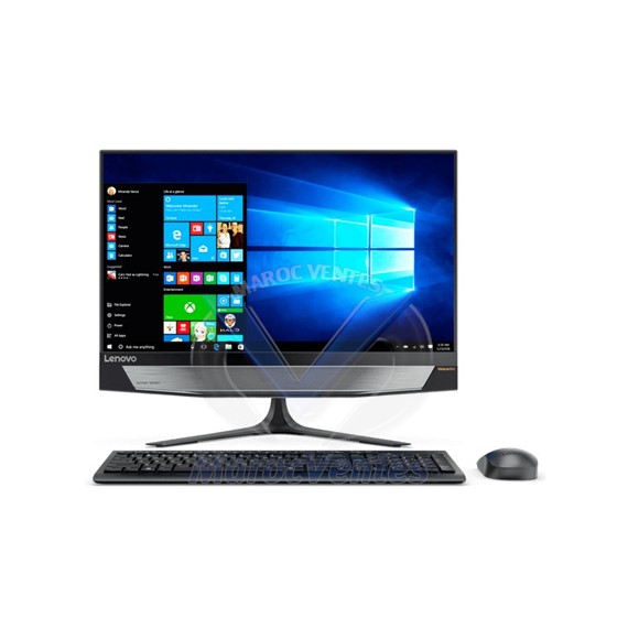 Ordinateur de bureau Ideacentre AIO 720-24IKB 24" Tout en un i7-7700 RAM 8GB 16 Go DDR4 WIN 10 F0CM007FAL