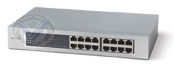 Switch RJ45 10/100 16 ports rackable