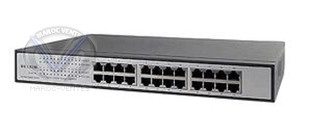 Switch RJ45 10/100 24 ports rackable