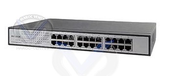 Switch RJ45 10/100 24 ports rackable