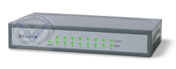 Switch Gigabit 10/100/1000 8 ports Rackable (metal)