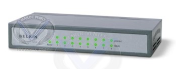 Switch Gigabit 10/100/1000 8 ports Rackable (metal)
