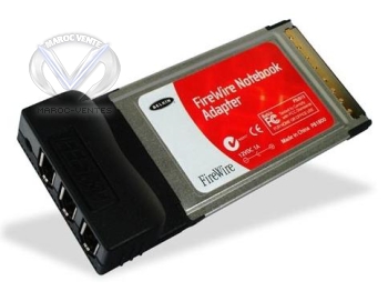 Belkin Carte PCMCIA 3 ports FireWire pour PC