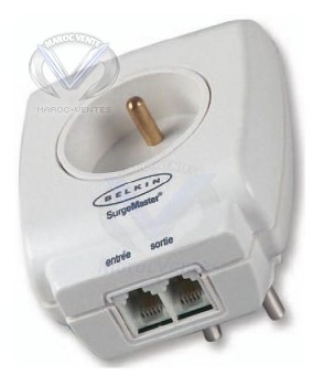 belkin bloc 1 prise + tél