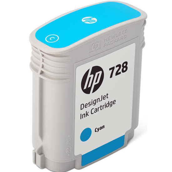 Cartouche d'encre 728 DesignJet Ink Cartridge Cyan 40ml