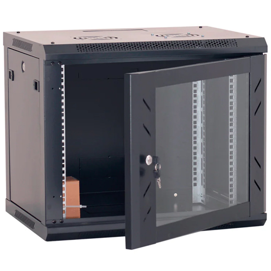 COFFRET FINEN 19'' 12U 600*450mm avec étagère