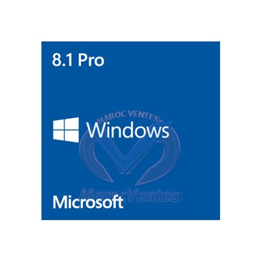 Windows 8.1 Pro 64 bits (français) Licence OEM (DVD)