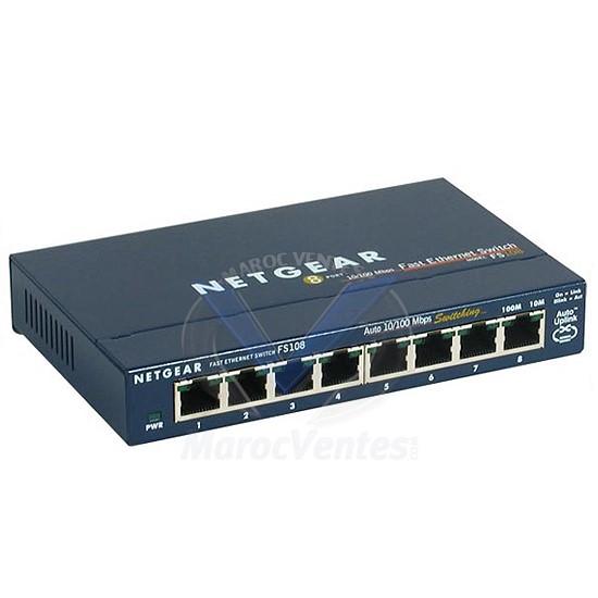 Switch Prosafe  8 ports 10/100 FS108