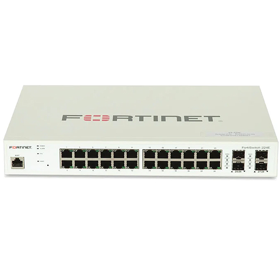 Switch Fortinet Layer 2/3 avec 24 ports GE RJ45 4 x GE SFP