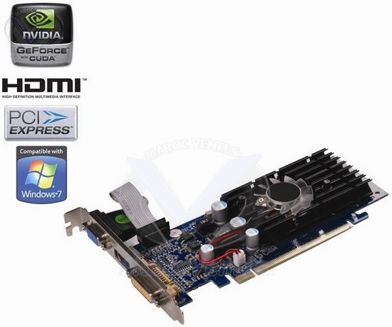 Carte Graphique Nvidia GeForce G210- 1GO G210