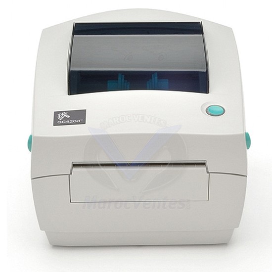 Imprimante transfert thermique et thermique direct Zebra GC420t de Résolution 203dpi/8 points par mm GC420T