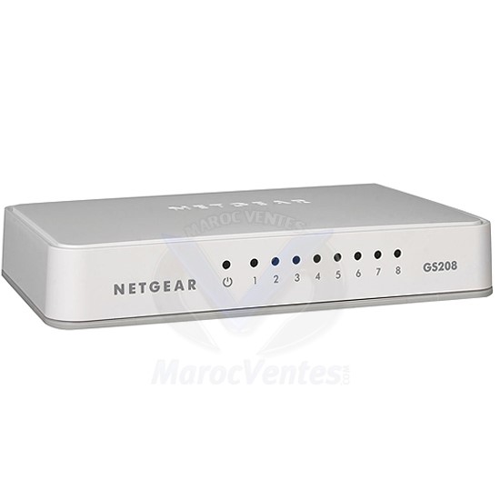 Switch 8 ports  Gigabit GS208