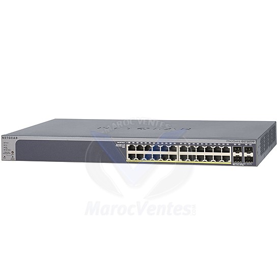 Smart Switch Prosafe Mangeable 24 ports Gigabit PoE+ jusqu