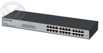Switch 24 ports 10/100 Web Management 19" Rackable