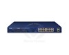 SWITCH PLANET 16-PORT 10/100/1000T 802.3AT POE + 2-PORT 1000X SFP GSW-1820HP