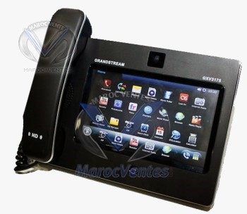 Telephone IP Multimedia with 7'' Touch Screen Color LCD