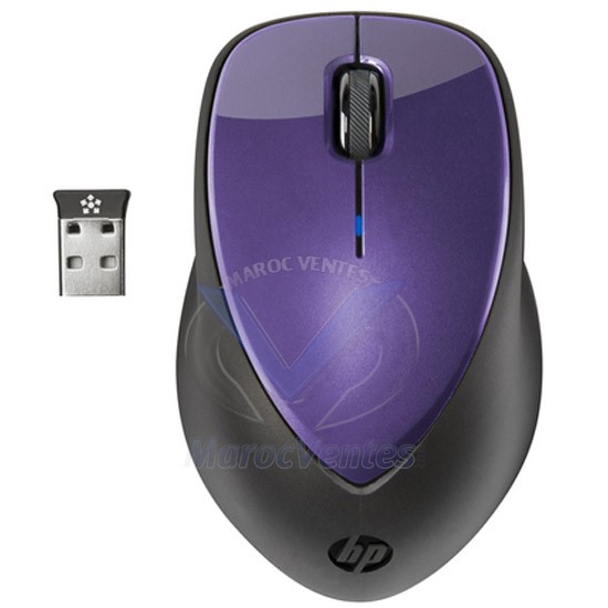 HP Wireless Mouse X4000 with Laser Sensor - Bright Purple H2F48AA