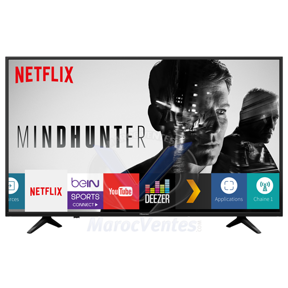 Smart TV 55" LED 4K Ultra HD 3840 x 2160 Wi-Fi Blutooth H55A6140