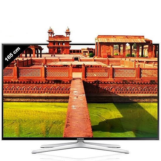Téléviseur 3D led 65" (165cm) HDTV 1080p 2 paires de lunettes 3D