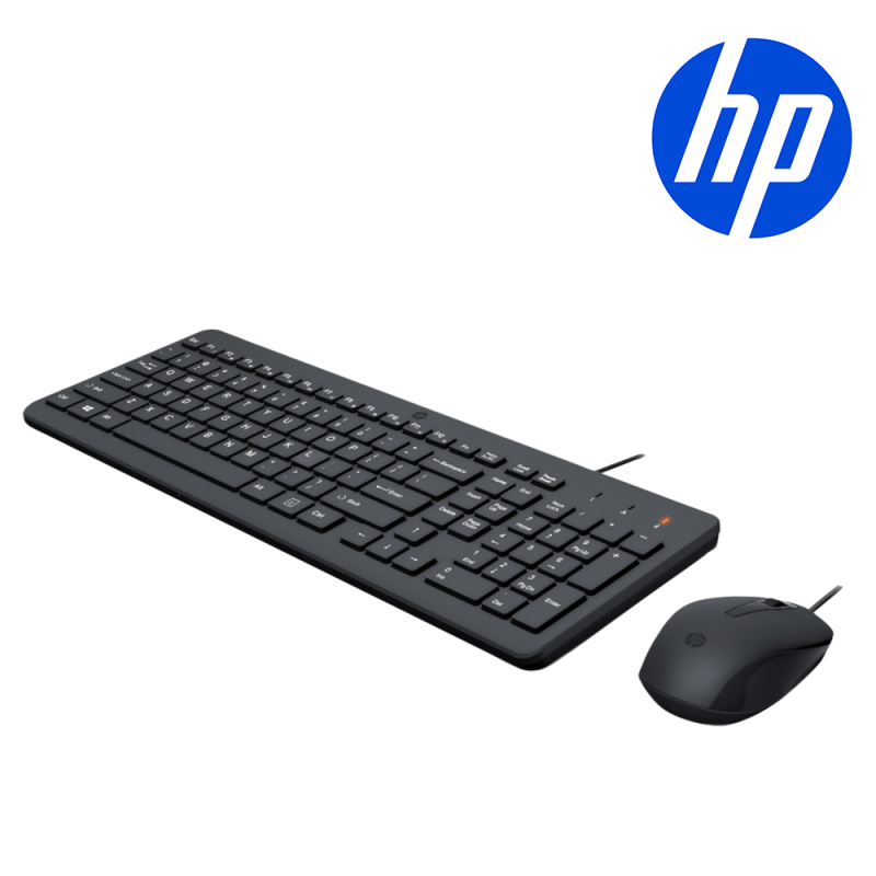 150 Wired Mouse and Keyboard Combo Set French