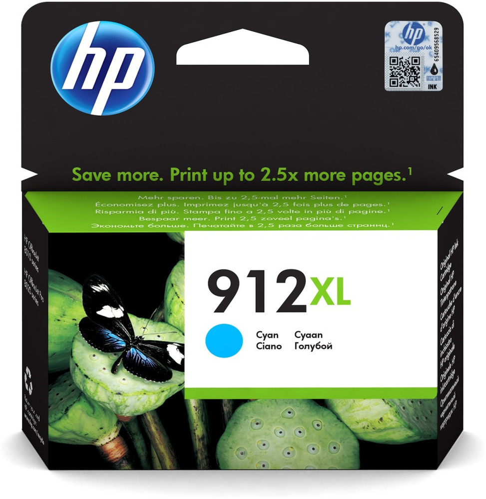 912XL Cartouche d'encre cyan haute capacité originale pour OJ 8023